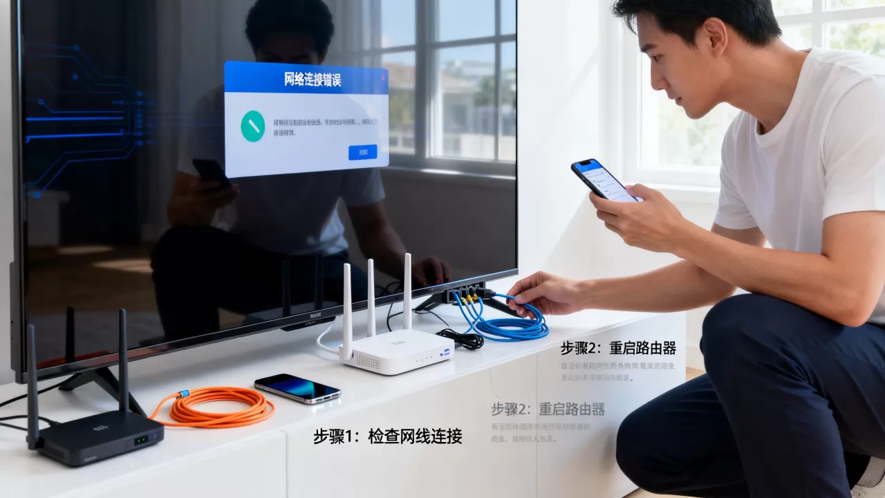 互动电视网络连接错误怎么办?如何快速修复网络故障 互动电视网络连接错误怎么办?如何快速修复网络故障