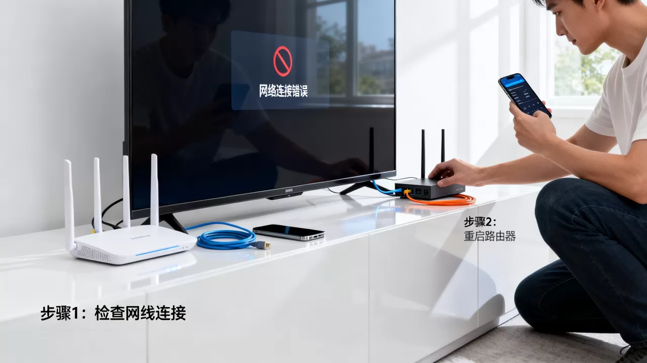 互动电视网络连接错误怎么办?如何快速修复网络故障 互动电视网络连接错误怎么办?如何快速修复网络故障