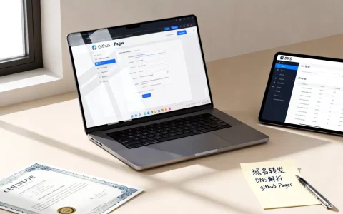 个人域名如何转发到github？个人域名绑定github Pages教程