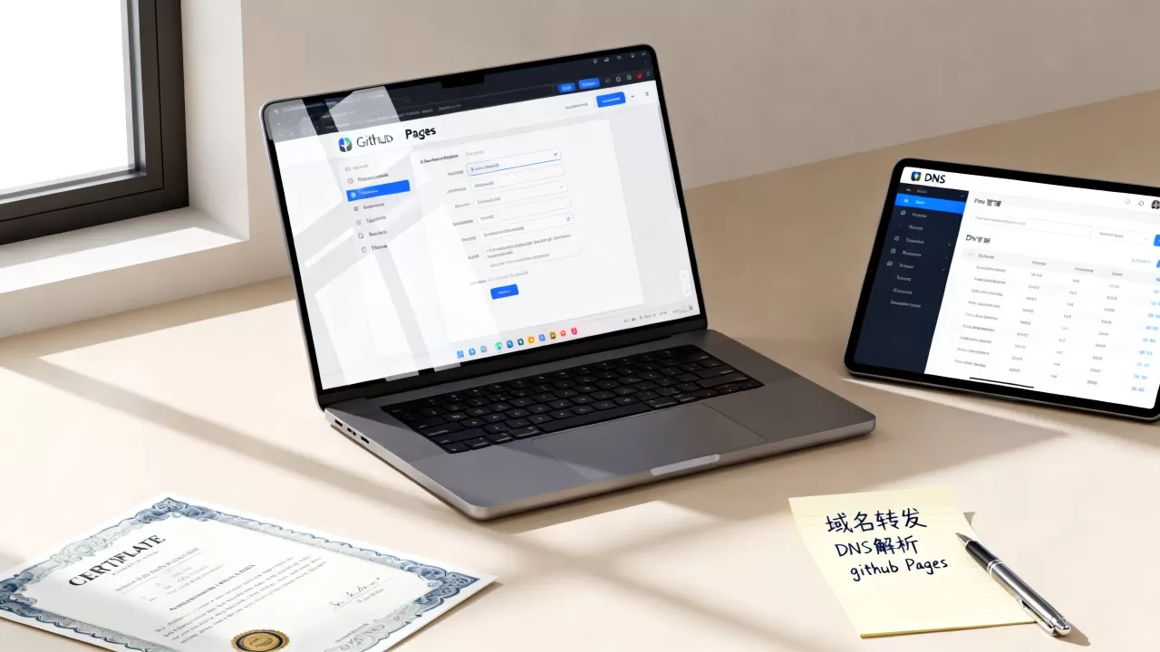 个人域名如何转发到github?个人域名绑定github Pages教程 个人域名如何转发到github?个人域名绑定github Pages教程