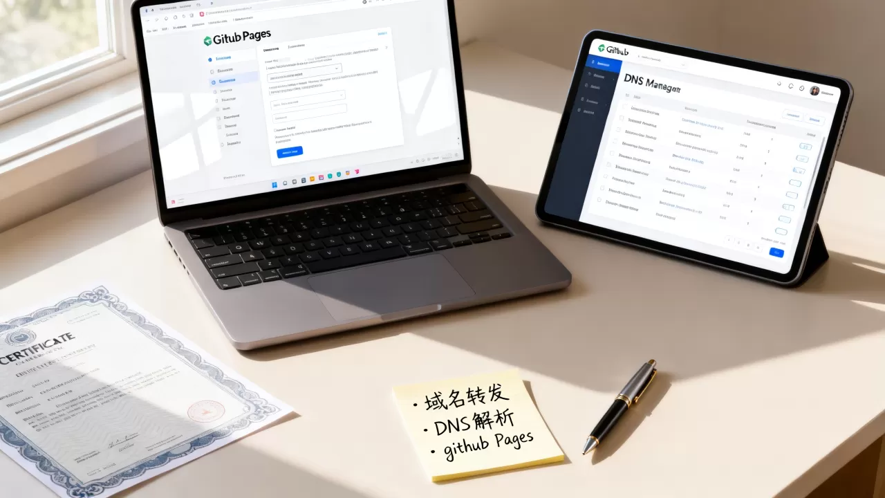 个人域名如何转发到github?个人域名绑定github Pages教程 个人域名如何转发到github?个人域名绑定github Pages教程