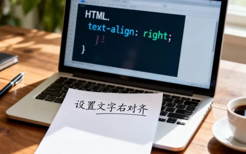 HTML文字靠右怎么设置？html右对齐代码怎么写