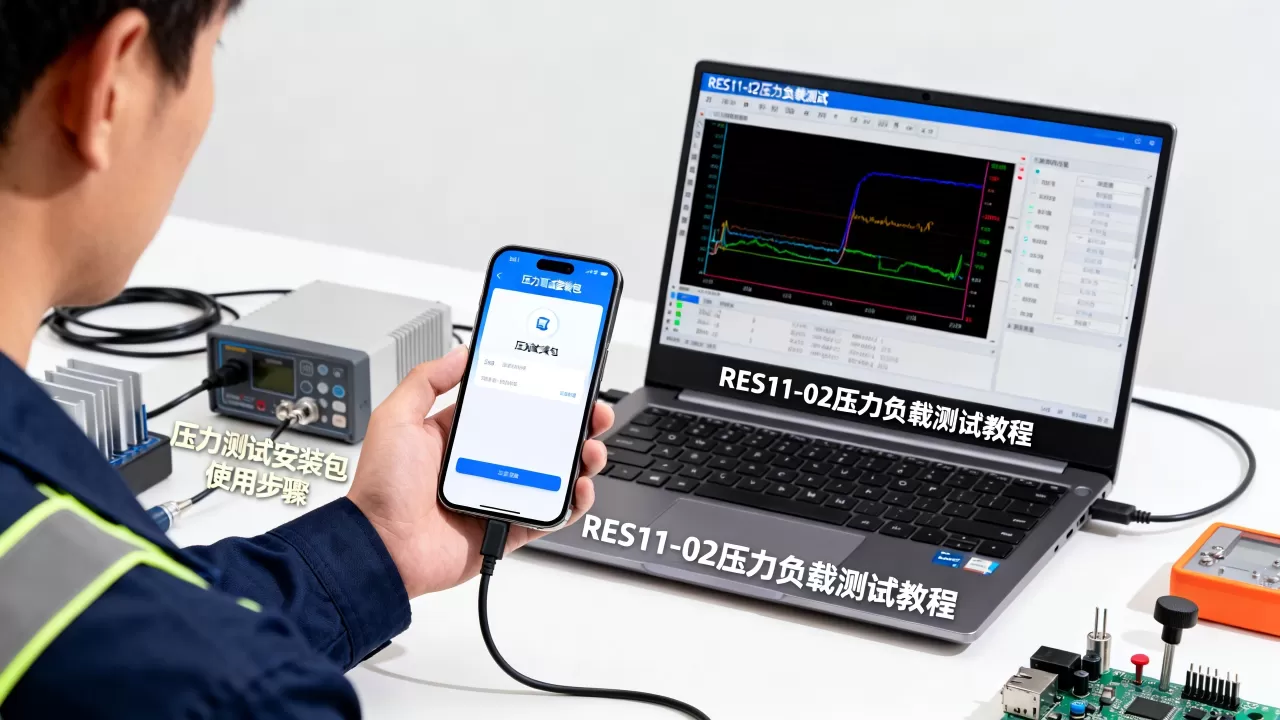 APP压力测试安装包怎么用?RES11-02压力负载测试教程 APP压力测试安装包怎么用?RES11-02压力负载测试教程