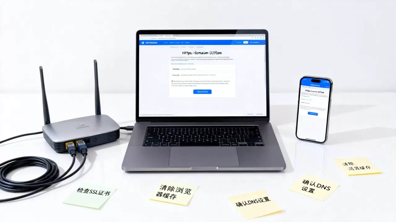 为什么https域名不能访问?https域名访问不了怎么解决 为什么https域名不能访问?https域名访问不了怎么解决