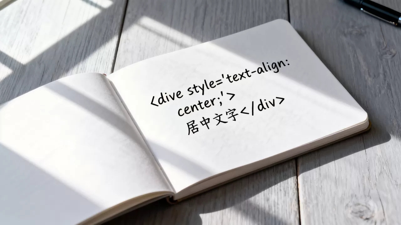 html文字怎么居中?html让文字居中的代码 html文字怎么居中?html让文字居中的代码