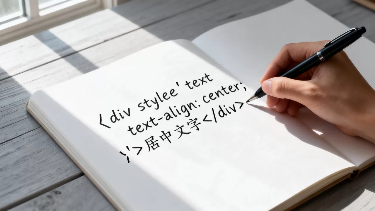 html文字怎么居中?html让文字居中的代码 html文字怎么居中?html让文字居中的代码