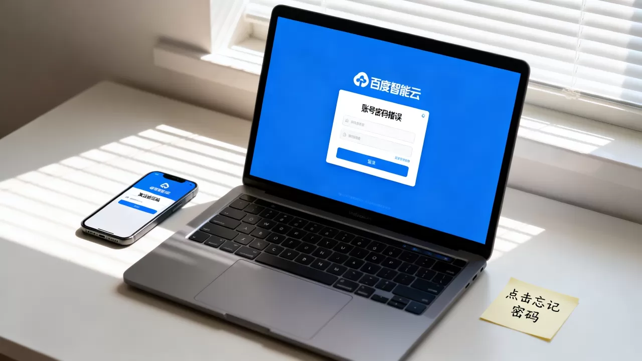 百度智能云登录不上怎么办？百度智能云账号密码忘记怎么找回
