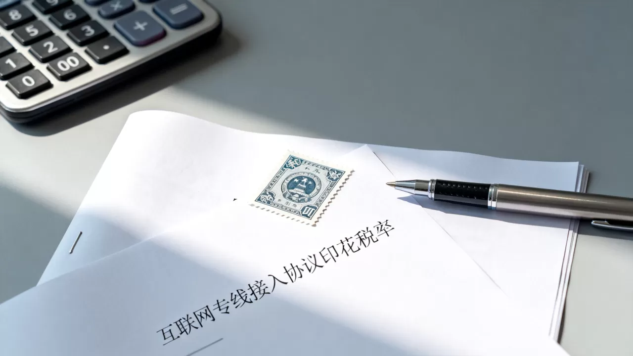 互联网专线接入协议印花税率是多少？2026最新印花税率