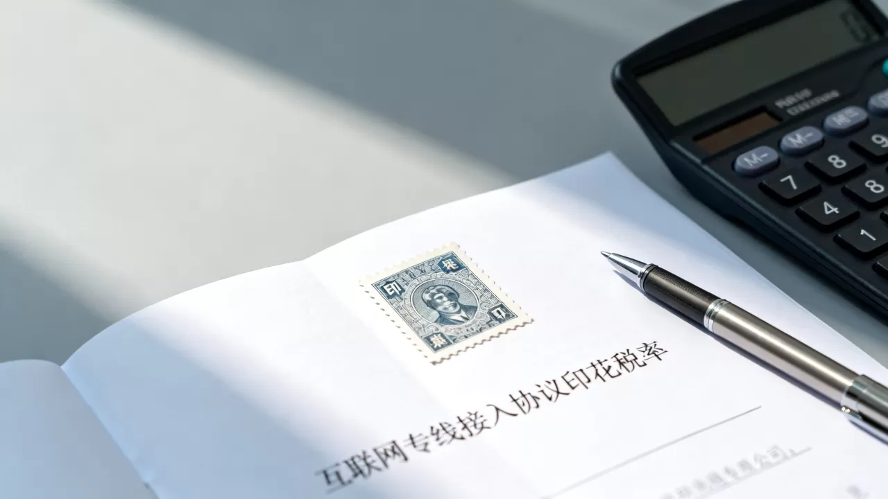 互联网专线接入协议印花税率是多少？2026最新印花税率
