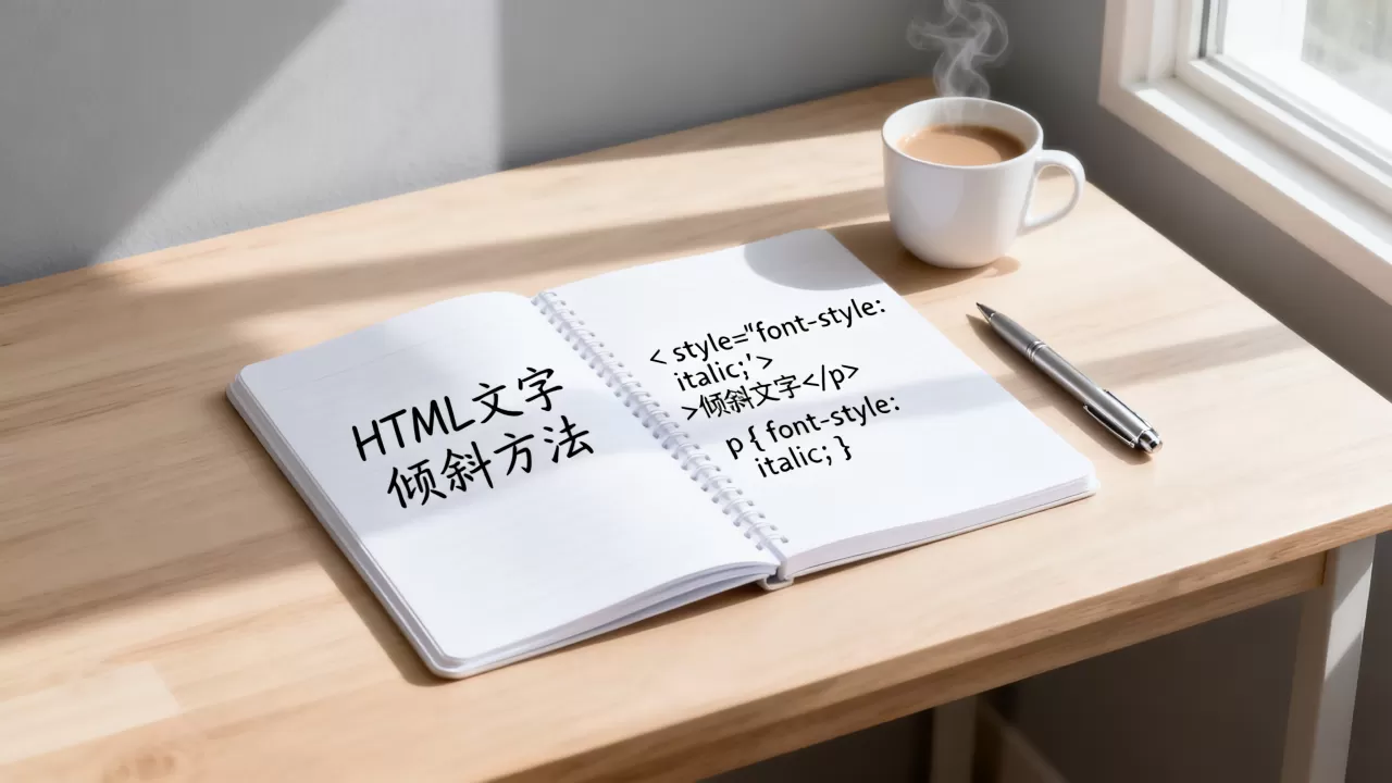 HTML文字怎么倾斜?css让文字倾斜的常用方法 HTML文字怎么倾斜?css让文字倾斜的常用方法