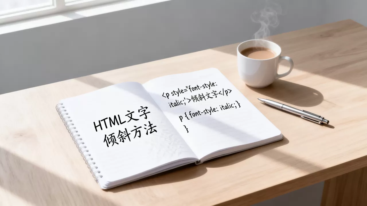 HTML文字怎么倾斜?css让文字倾斜的常用方法 HTML文字怎么倾斜?css让文字倾斜的常用方法