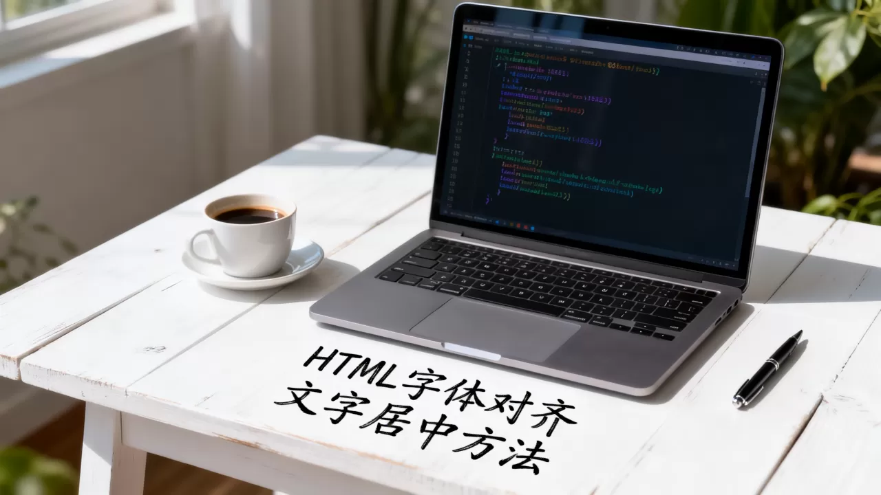 HTML字体如何对齐？html中文字居中对齐方法