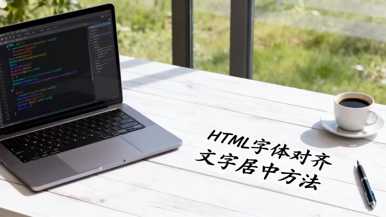 HTML字体如何对齐？html中文字居中对齐方法