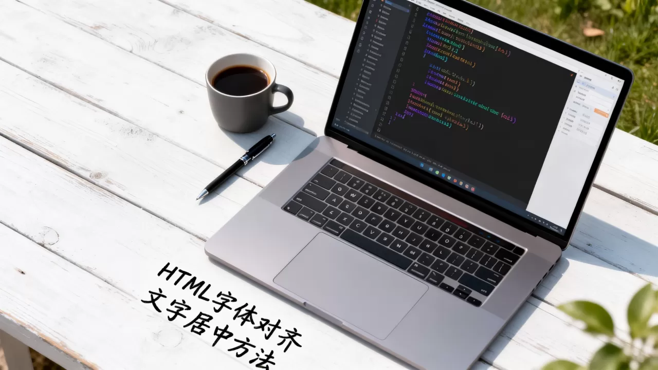 HTML字体如何对齐？html中文字居中对齐方法