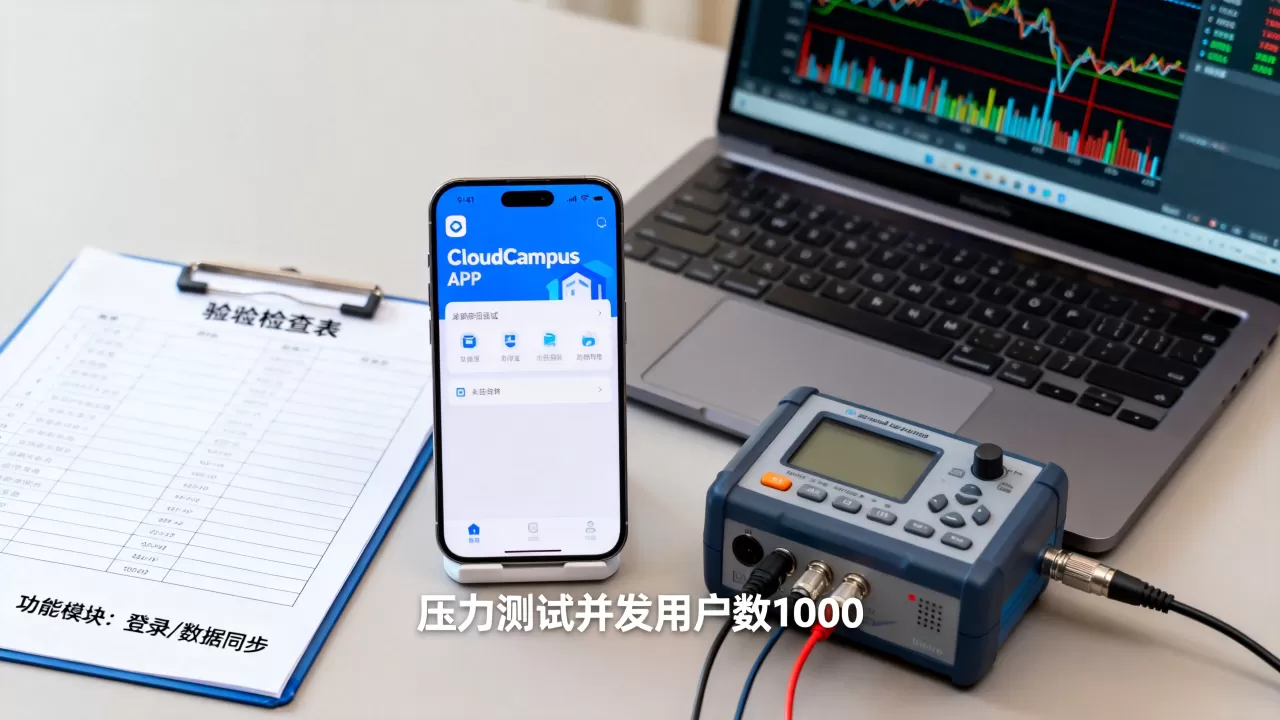 安卓系统app压力测试怎么做?CloudCampus APP现场验收流程 安卓系统app压力测试怎么做?CloudCampus APP现场验收流程