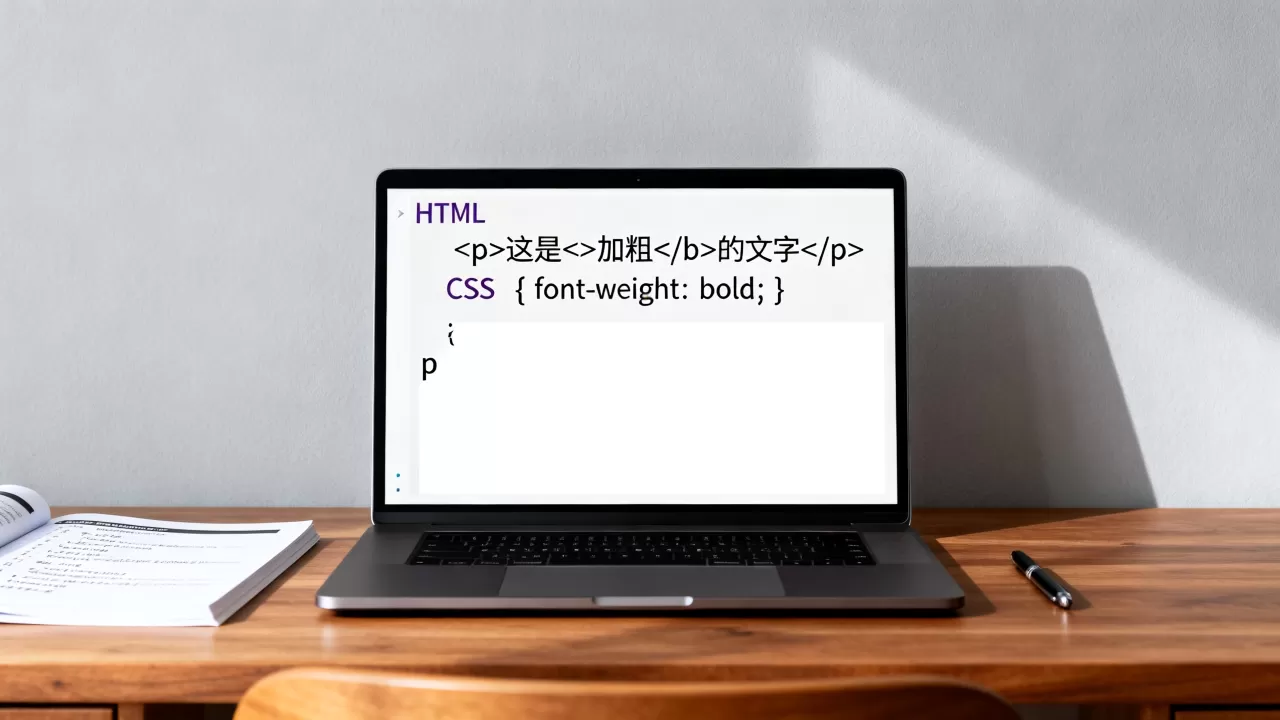 HTML如何让字体加粗?网页代码字体变粗方法 HTML如何让字体加粗?网页代码字体变粗方法