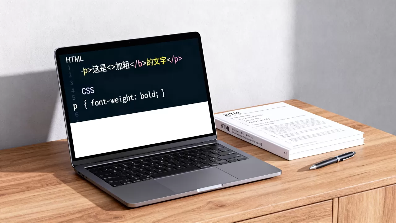 HTML如何让字体加粗?网页代码字体变粗方法 HTML如何让字体加粗?网页代码字体变粗方法