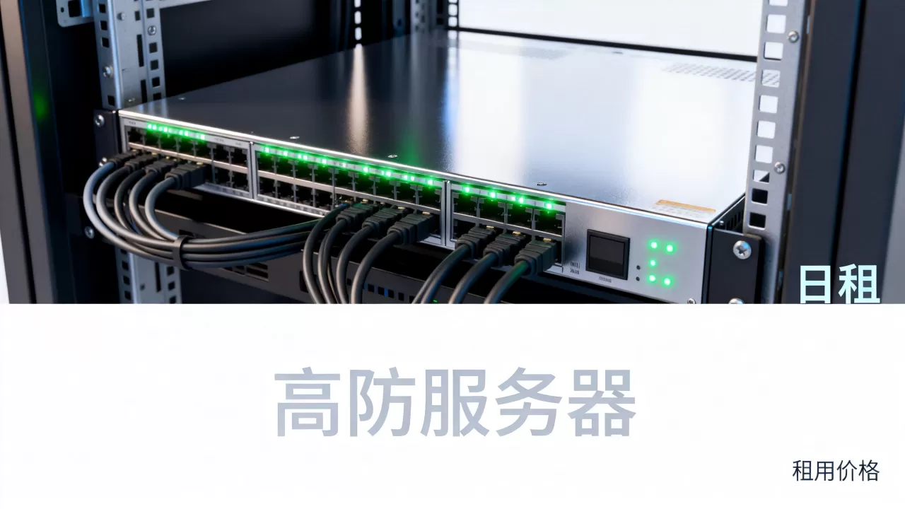 高防服务器日租怎么买？租用高防服务器多少钱一天