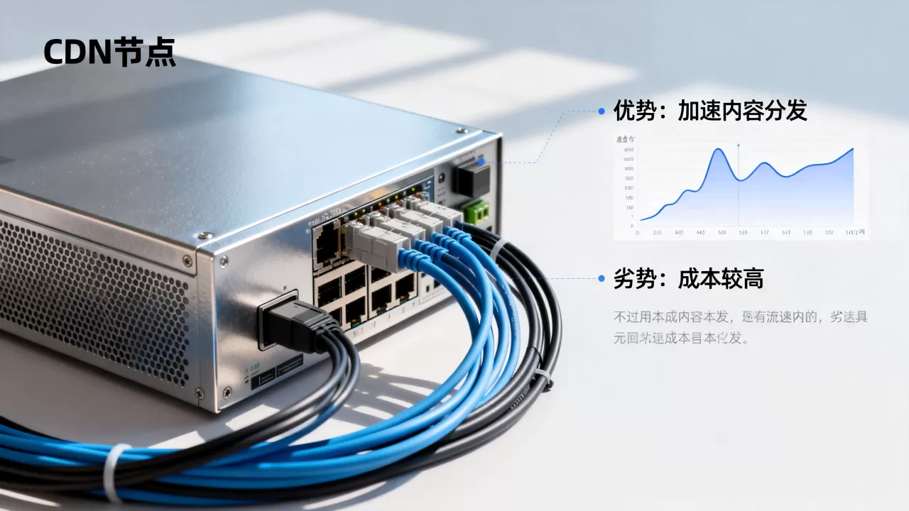 CDN节点前景如何？CDN节点有哪些优势和劣势