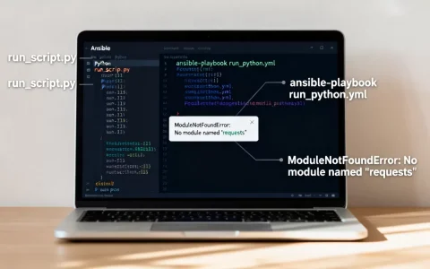 Ansible如何执行Python脚本？ansible执行python命令报错