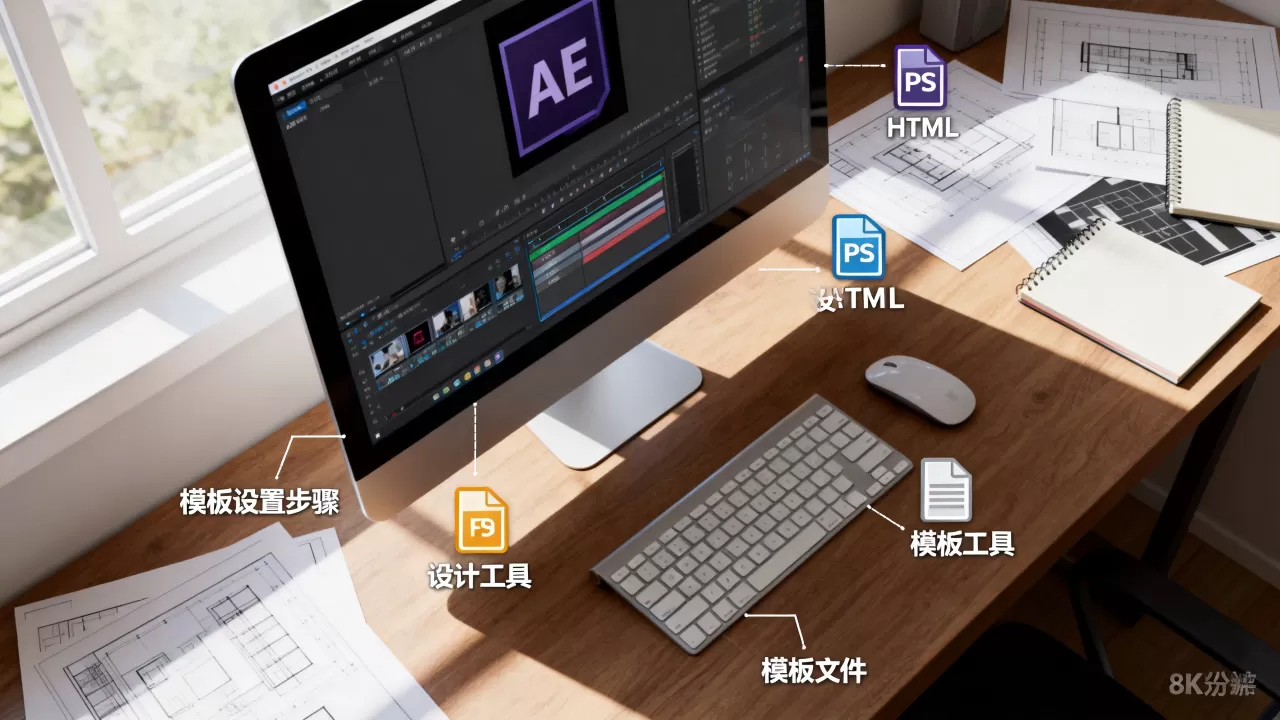 ae网站模板怎么设置？如何制作专业网站模板