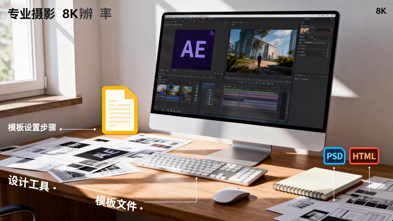 ae网站模板怎么设置？如何制作专业网站模板