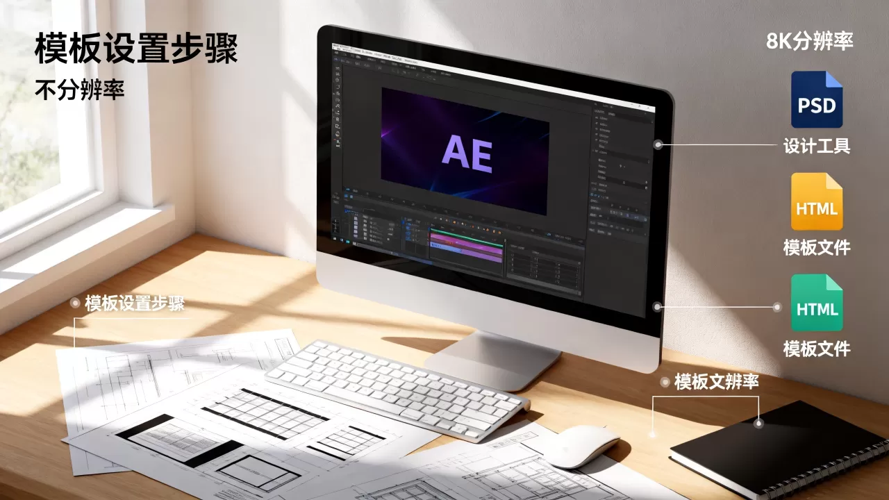 ae网站模板怎么设置？如何制作专业网站模板