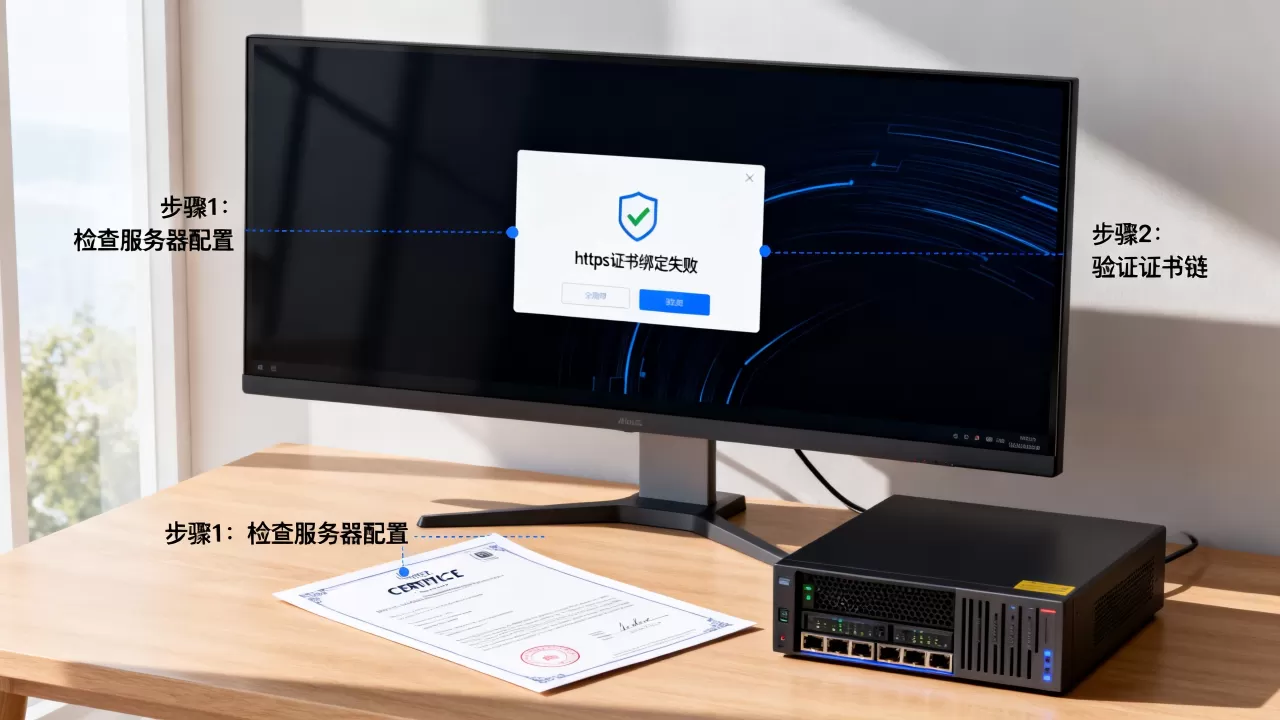 https证书绑定失败怎么办?https证书免费申请流程 https证书绑定失败怎么办?https证书免费申请流程