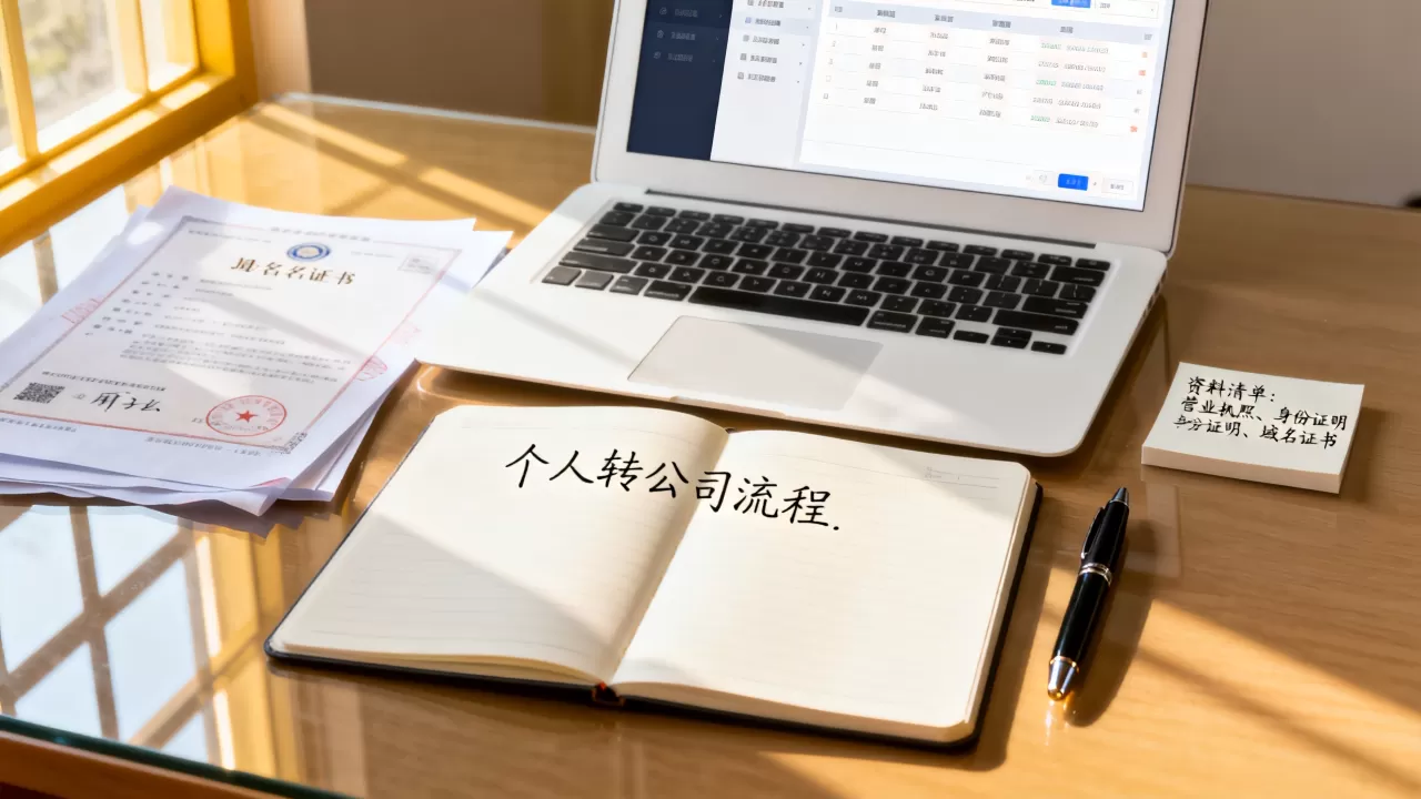 个人域名能转公司吗?域名变更主体需要哪些资料 个人域名能转公司吗?域名变更主体需要哪些资料