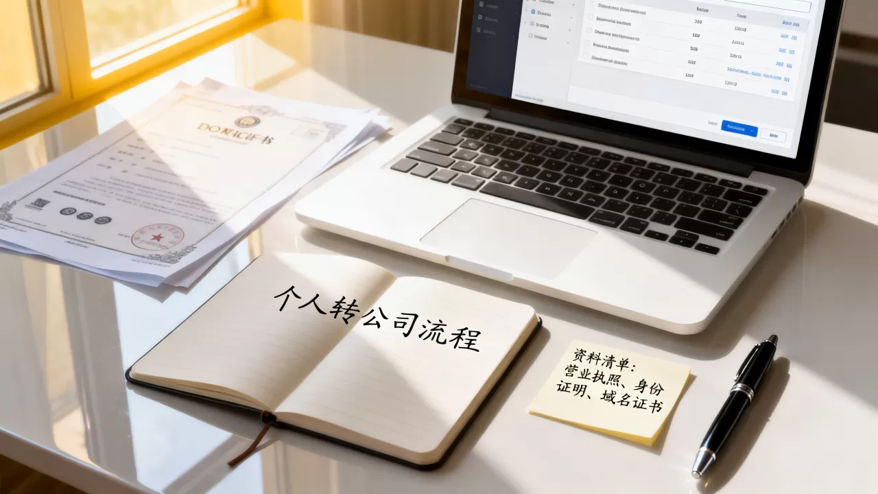 个人域名能转公司吗?域名变更主体需要哪些资料 个人域名能转公司吗?域名变更主体需要哪些资料