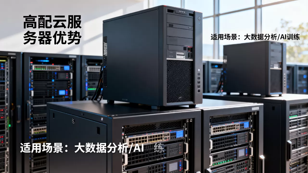 高配云服务器有什么好处？高配云服务器适合什么场景
