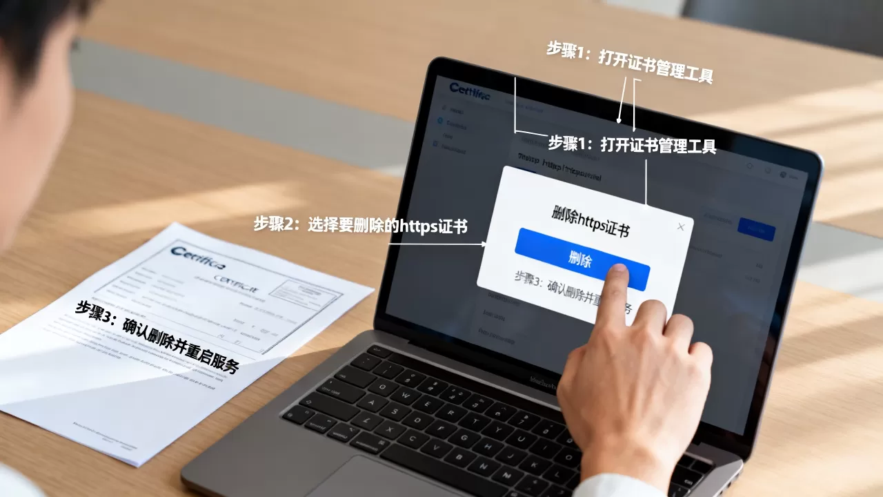 https证书怎么删除才能彻底清除？删除https证书详细步骤