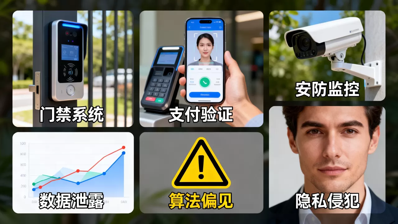 人脸识别技术有哪些应用场景？人脸识别技术存在哪些安全隐患