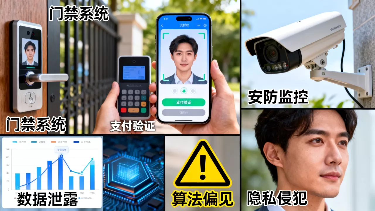 人脸识别技术有哪些应用场景？人脸识别技术存在哪些安全隐患
