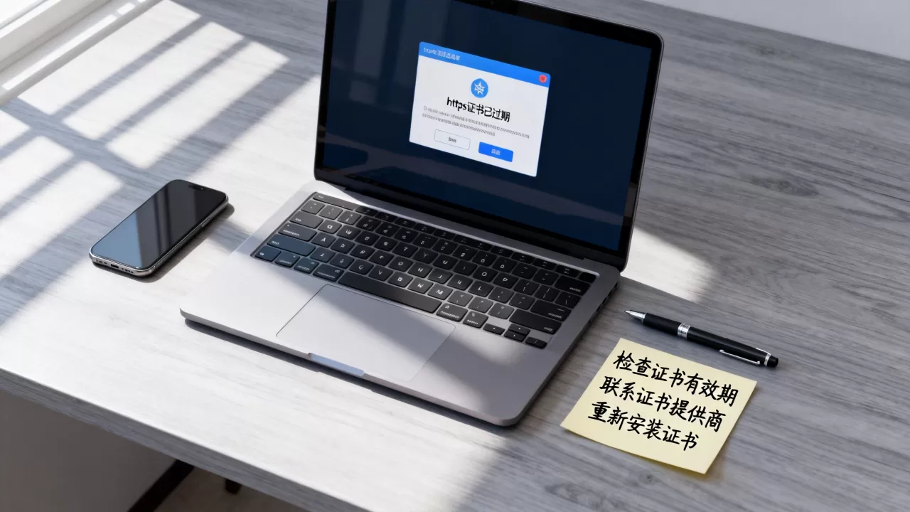 https证书已过期怎么办？网站https证书过期怎么解决