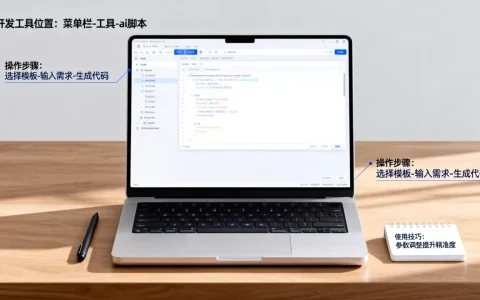 ai自带脚本开发工具在哪里？开发工具怎么用