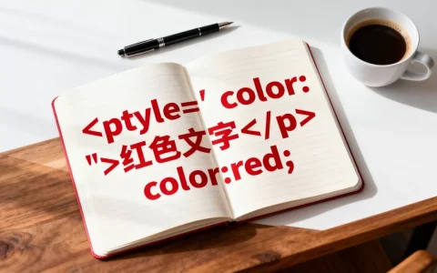 html输出红色字体怎么设置？html文字颜色代码