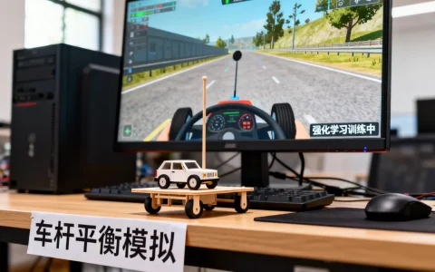AI游戏模型训练平台怎么用强化学习实现车杆游戏？