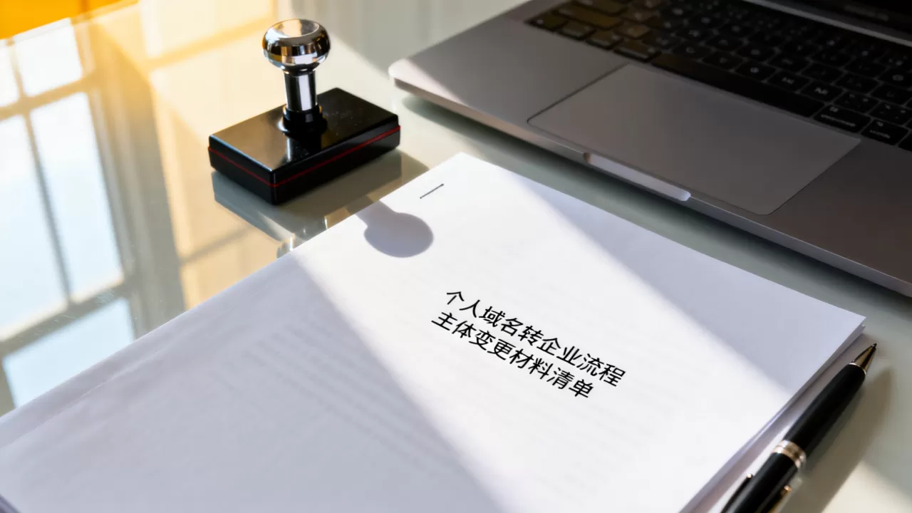 个人域名如何转企业?域名主体变更需要什么材料 个人域名如何转企业?域名主体变更需要什么材料
