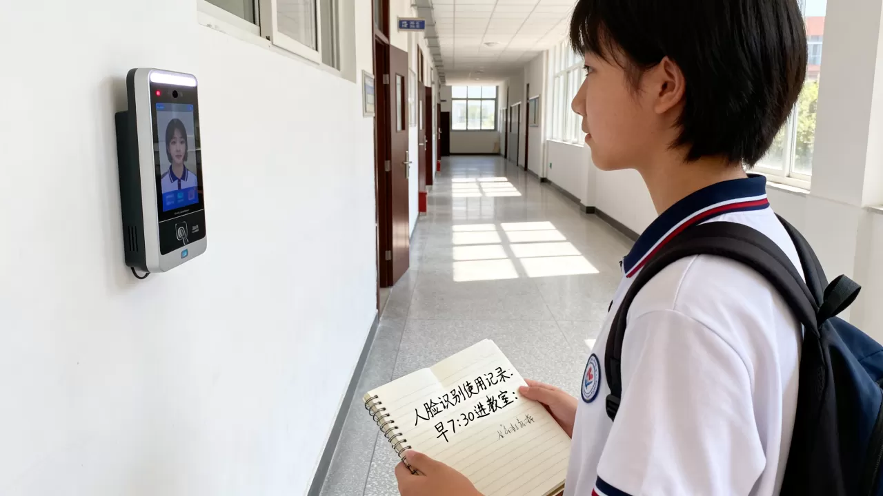 人脸识别进校园好吗，人脸识别系统进校园作文