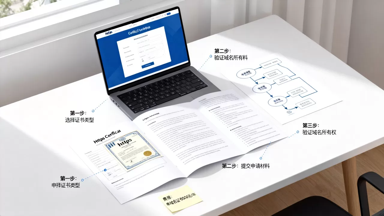 如何实施https证书方案？https证书申请流程及费用