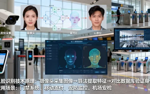 人脸识别技术原理是什么？人脸识别技术有哪些应用场景
