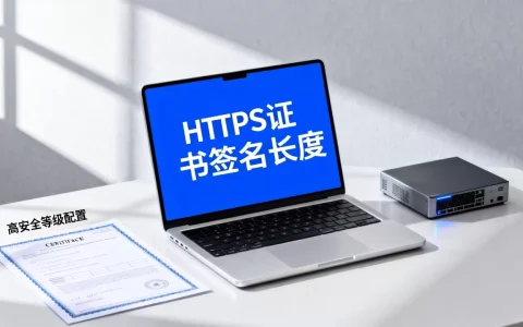 https证书签名长度是多少？如何配置高安全等级