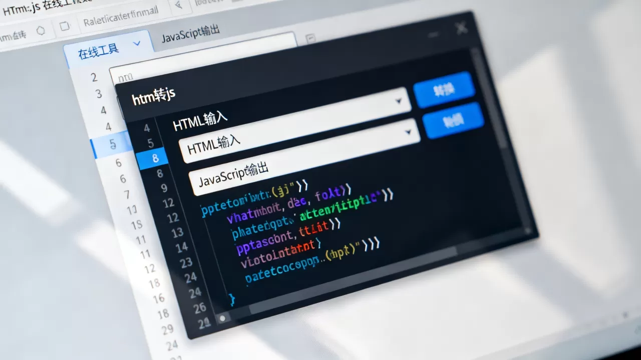 htm怎么转js?html转javascript代码在线工具 htm怎么转js?html转javascript代码在线工具