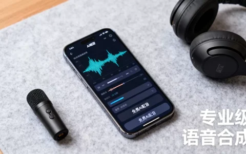 AI配音软件哪个好用？人工智能配音软件免费推荐