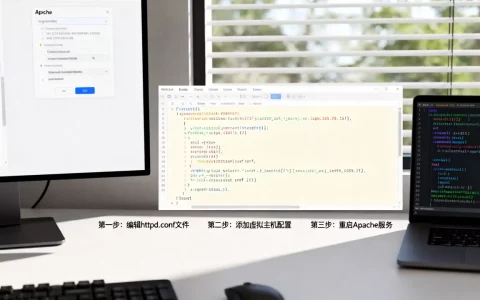 Apache怎么配置虚拟服务器？详细步骤教程