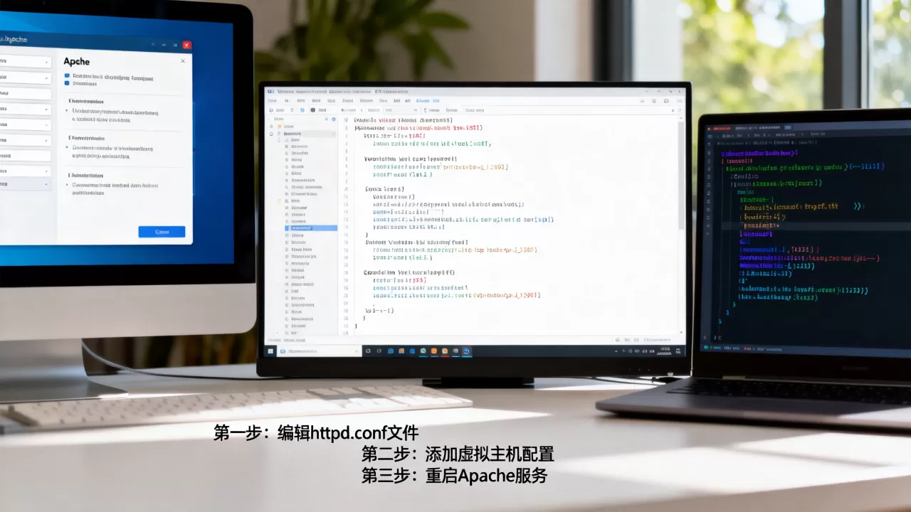 Apache怎么配置虚拟服务器?详细步骤教程 Apache怎么配置虚拟服务器?详细步骤教程