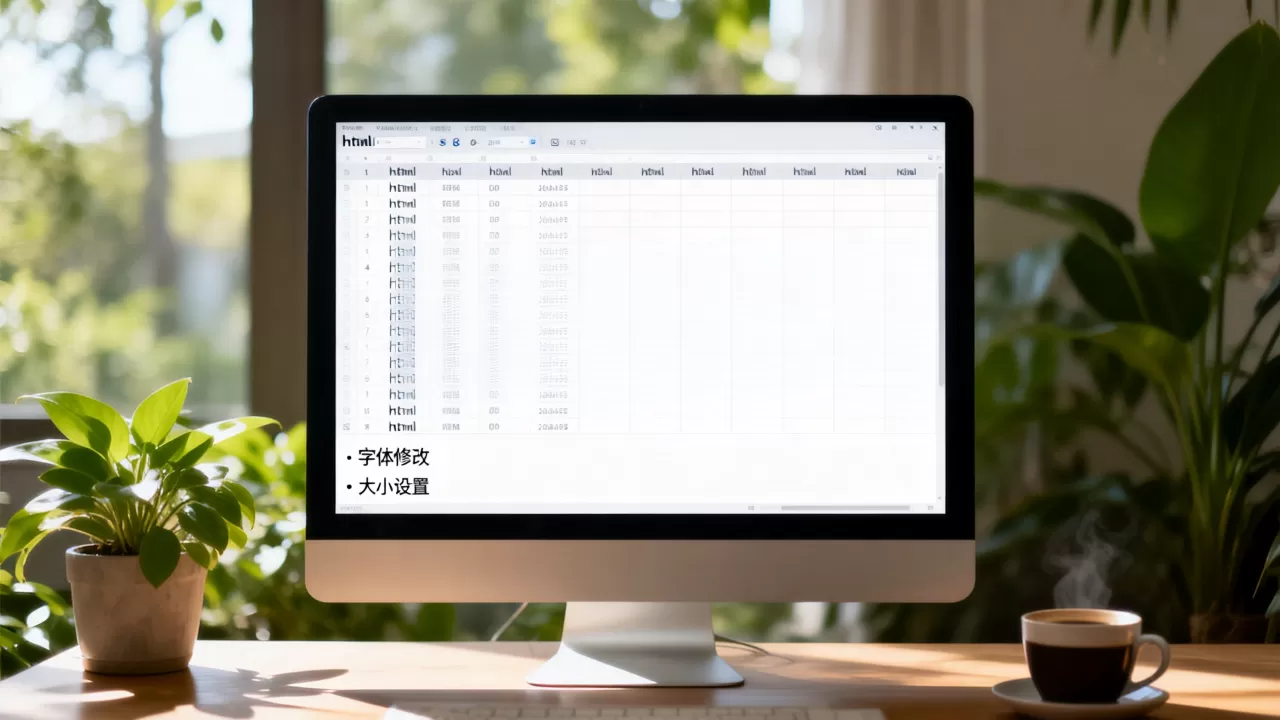 html表格字体怎么改?html表格字体大小设置 html表格字体怎么改?html表格字体大小设置
