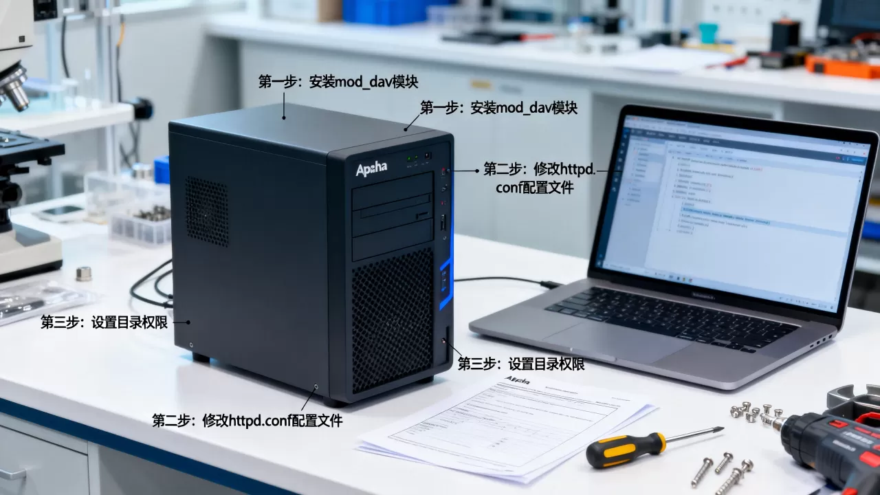 Apache服务器如何配置WebDAV?详细步骤教程 Apache服务器如何配置WebDAV?详细步骤教程