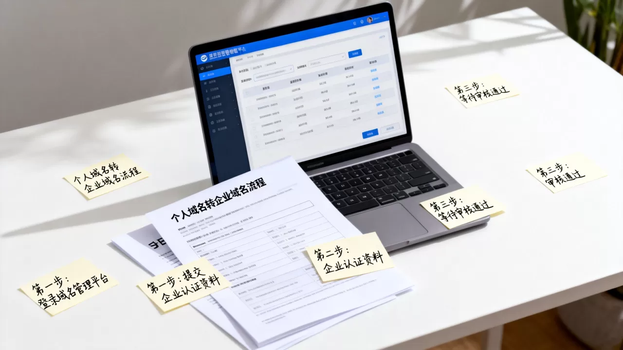 个人域名怎么转企业域名?个人域名转企业域名流程 个人域名怎么转企业域名?个人域名转企业域名流程